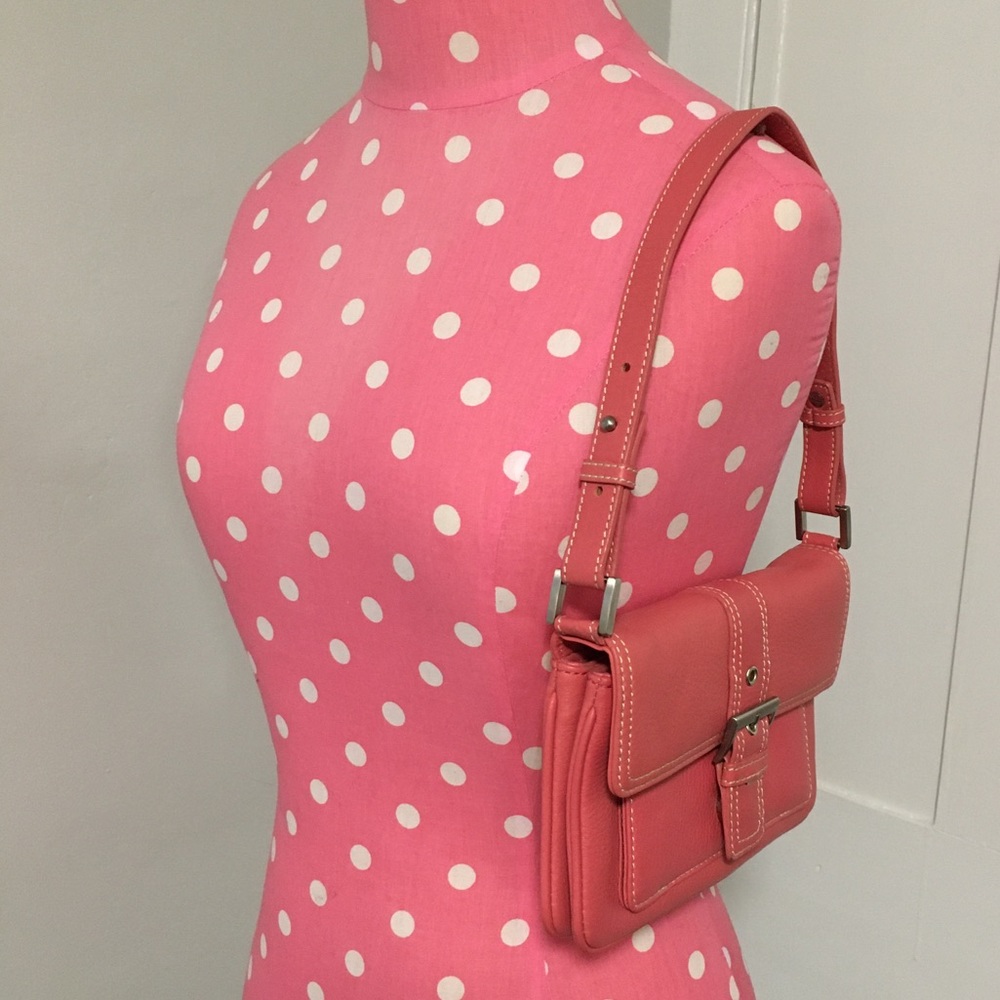 EUC Talbots Genuine Leather Shoulder Bag - Picture 2 of 6